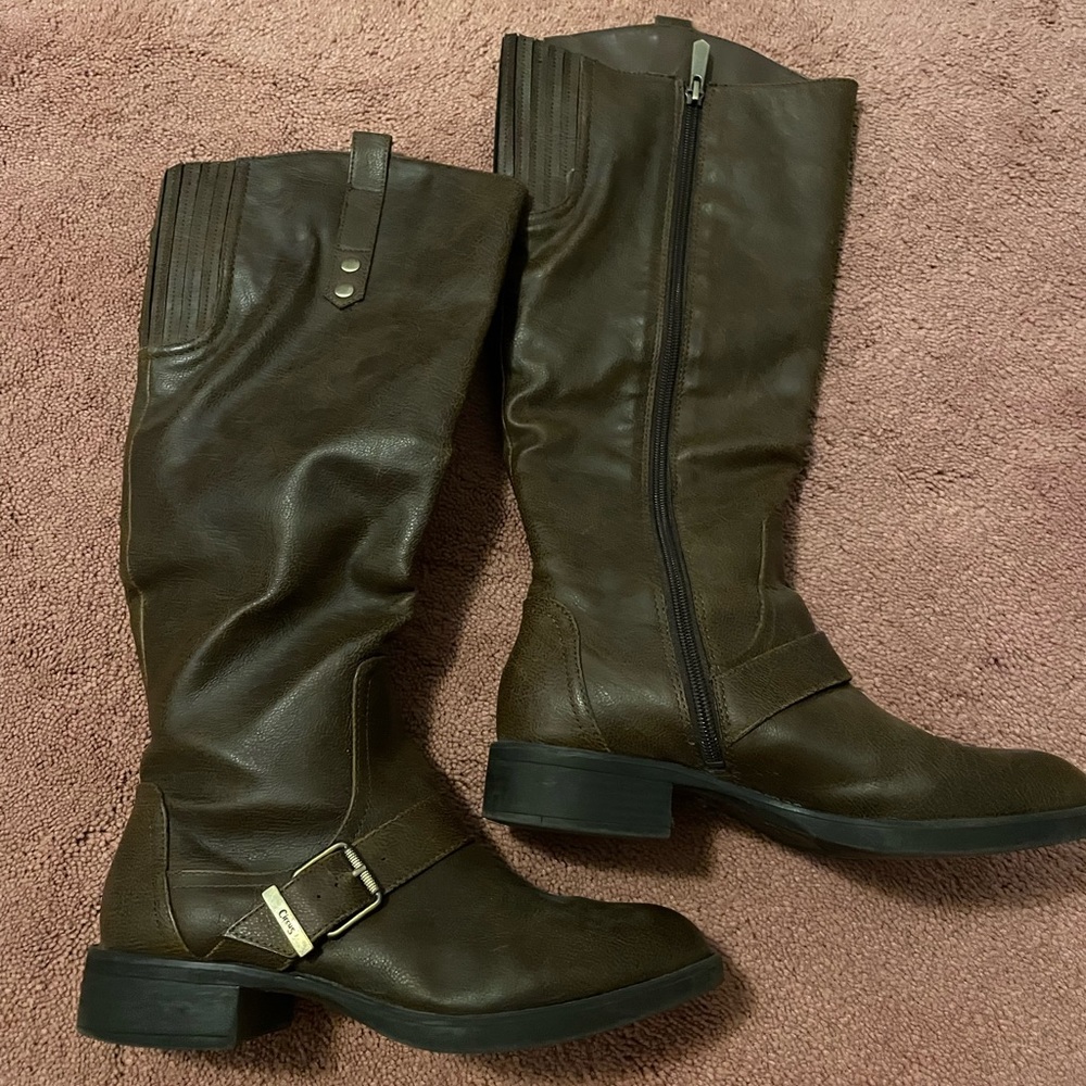 Tall brown boots in great condition! Sam Edelman size 8